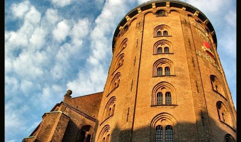 Danija. Kopenhaga. Apvalusis bokštas.