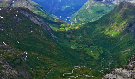 Norvegija. Trolių kelias.