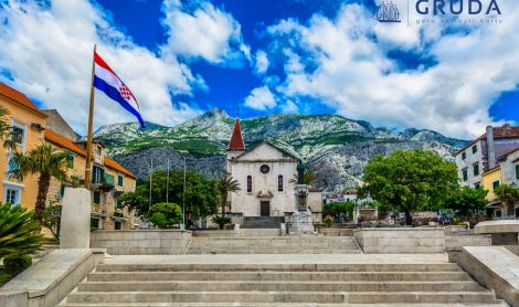 Kroatija. Makarska Rivjera.