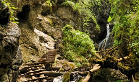 Slovakija. Slovakų Rojaus NP.