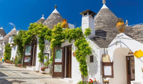 Italija. Alberobello.
