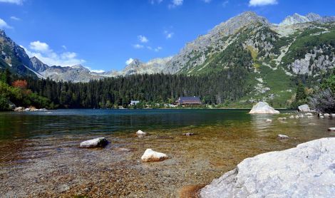 Slovakija. Štrebske Pleso.