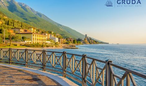 Italija. Gardos ežeras.