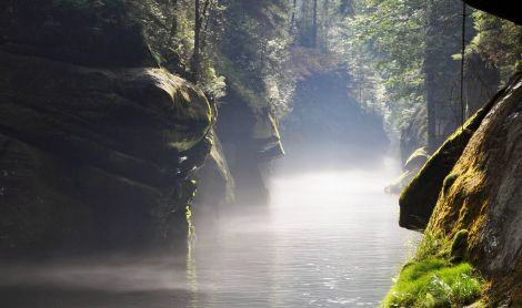 Čekija. Macochos urvai.