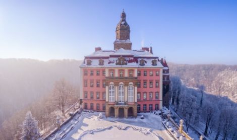 Lenkija. Ksionžo pilis.