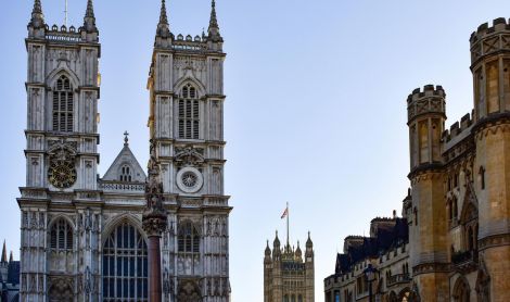 Anglija. Vestminsterio abatija.