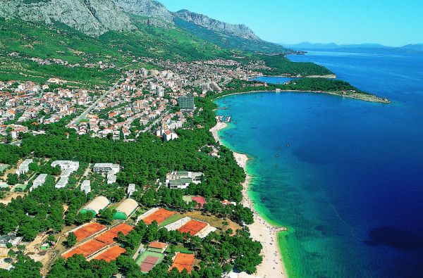 Lyg paveikslėlis graži Kroatija - Makarskos kurortas