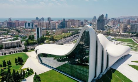 Azerbaidžanas. Heydaro Aliyevo centras.