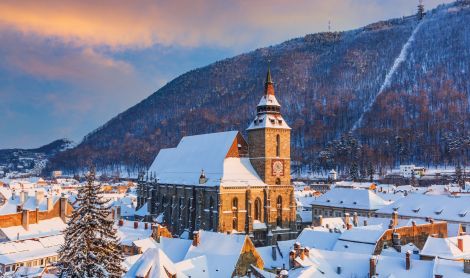 Rumunija. Brašovas.