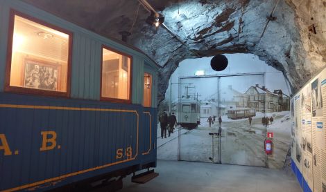 Švedija. Kirunavaros kasyklos.