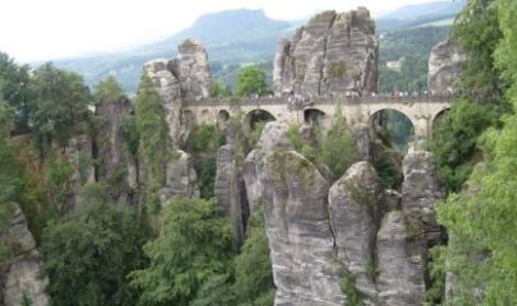 Vokietija. Saksonijos Šveicarija.