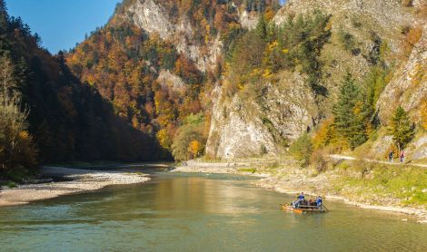 Lenkija. Dunajeco tarpeklis.