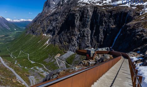 Norvegija. Troliu kelias.