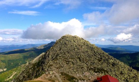 Slovakija. Chopoko kalnas.