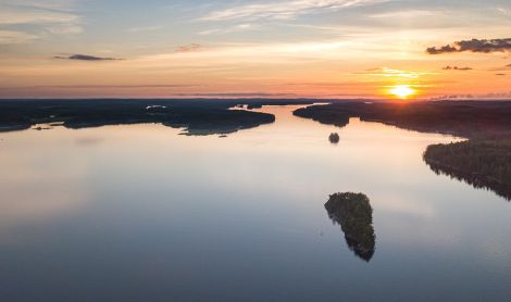 Suomija. Saimos kanalas.