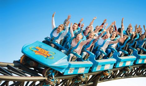 Vokietija. Heidės pramogų parkas.