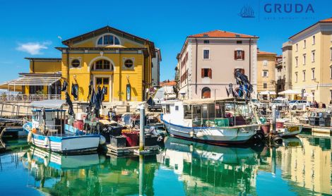 Slovėnija. Piran miestas.