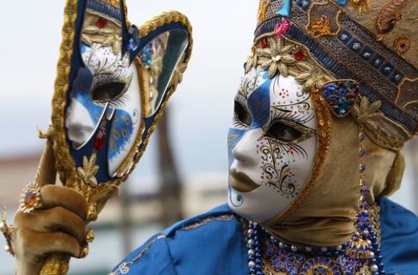 Italija. Venecijos karnavalas