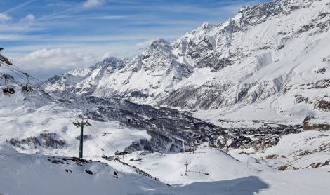 Italija. Cervinia-Valtournenche