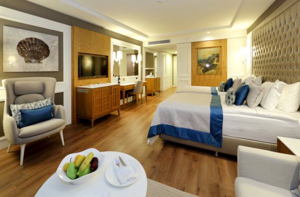 BELEKAS. Pabodo žiūrėti į kompiuterį? Metas padėti darbus į stalčių. Pagalvokite apie saulę, krištolo skaidrumo jūrą ir pakvieskite save tuo pasilepinti. Skrydis, 7 n. 5* SUENO HOTELS DELUXE BELEK viešbutyje su „ultra viskas įskaičiuota“ maitinimu!Tobula!