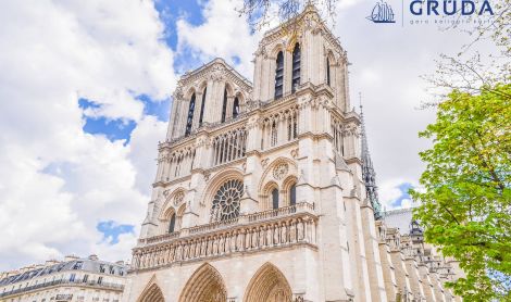 Prancūzija. Notre Dame katedra.