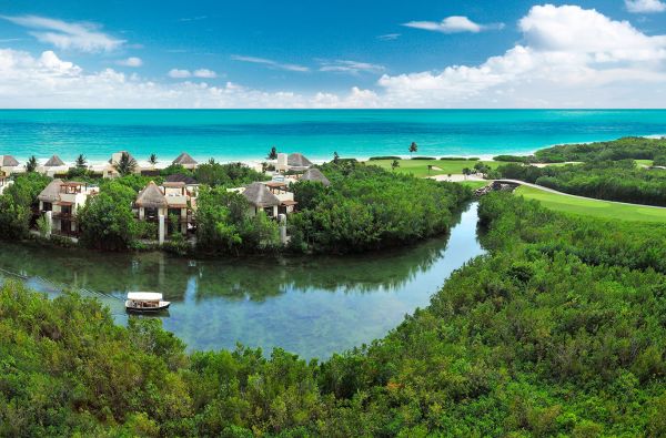 Idiliškas poilsis Meksikoje! Skrydis, pervežimas ir 10 n. viešbutyje Banyan Tree Mayakoba 5* be maitinimo