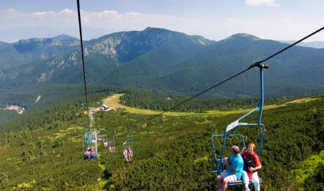 Slovakija. Chopoko kalnas.