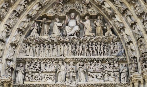 Prancūzija. Amjeno Dievo Motinos katedra.