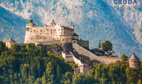 Austrija. Verfenas. Hoenverfeno pilis.