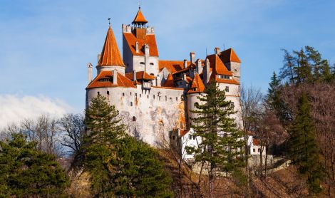 Rumunija. Brano pilis.