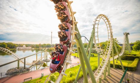 Vokietija. Heidės pramogų parkas.