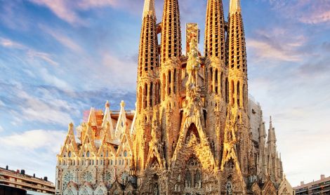 Ispanija. "Šventosios šeimynos" bažnyčia.