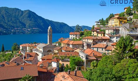 Italija. Komo ežeras.