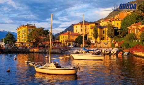 Italija. Komo ežeras.