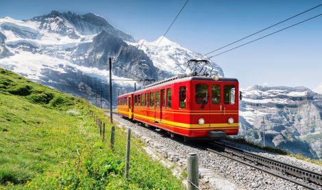 Šveicarija. Jungfraujoch.