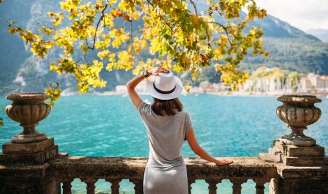 Italija. Gardos ežeras.