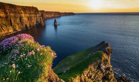 Airija. Mohero uolos.