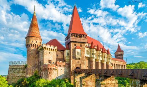 Rumunija. Brano pilis.