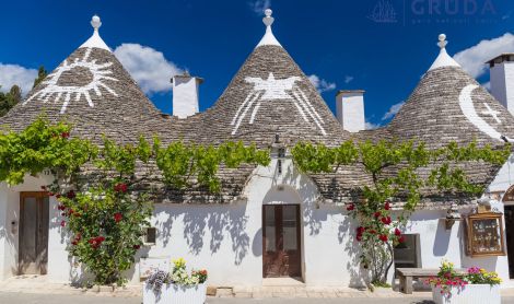 Italija. Alberobello.