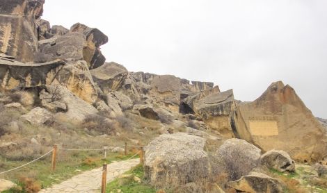 Azerbaidžanas. Gobustano valstybinis rezervatas.