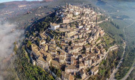 San Marino. Titano kalnas.