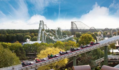 Vokietija. Heidės pramogų parkas.