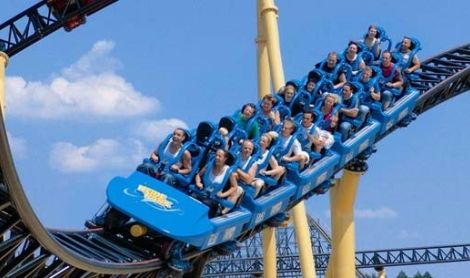 Vokietija. Heidės pramogų parkas.