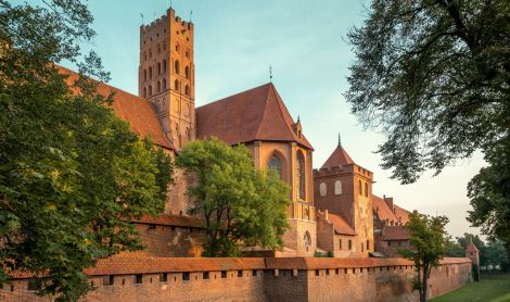 Lenkija. Malborko pilis.