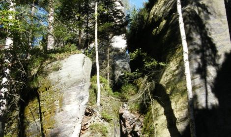 Čekija. Adršpadai.