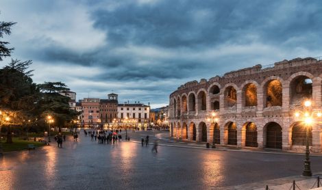 Italija. Verona.