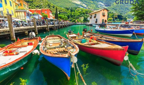 Italija. Gardos ežeras.