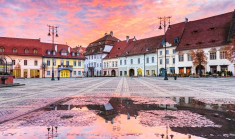 Rumunija. Sibiu.