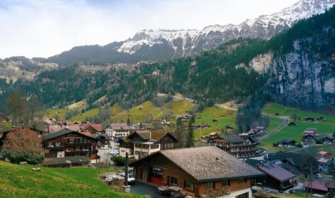 Interlakenas. Šveicarija.