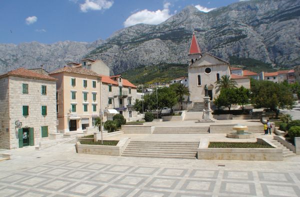 Lyg paveikslėlis graži Kroatija - Makarskos kurortas